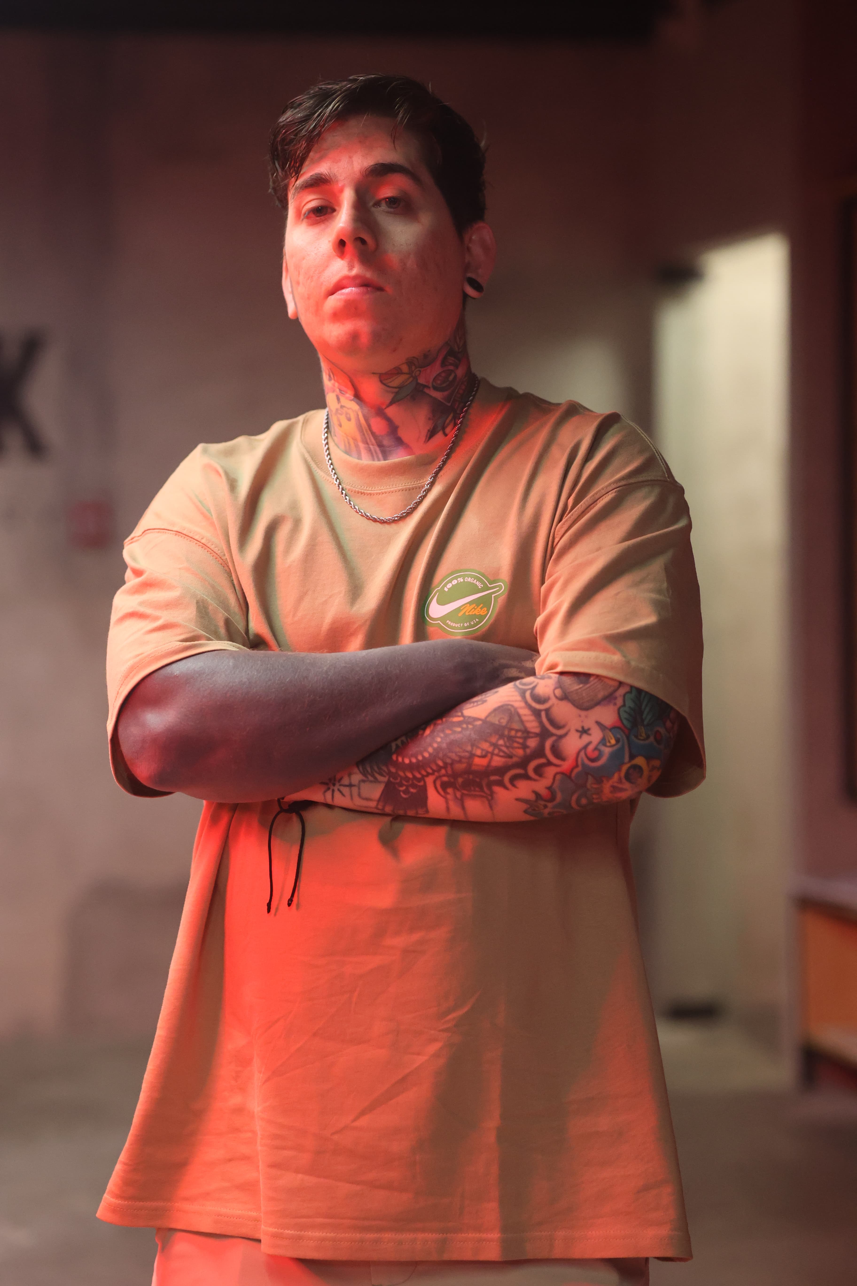 Riverón, freehand tattoo artist at Pangea Ink in Panama